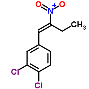 Benzene,1,2-dichloro-4-(2-nitro-1-buten-1-yl)- Structure,15873-39-9Structure