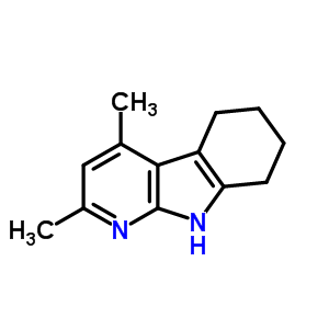 6,7,8,9-Tetrahydro-2,4-dimethyl-5h-pyrido[2,3-b]indole Structure,158958-26-0Structure