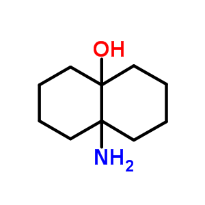 4A(2h)-naphthalenol,8a-aminooctahydro-, trans- Structure,15919-99-0Structure