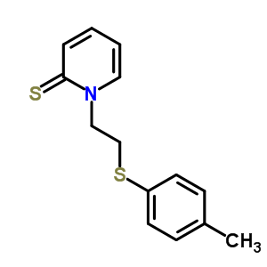 2(1H)-pyridinethione,1-[2-[(4-methylphenyl)thio]ethyl]- Structure,1593-56-2Structure