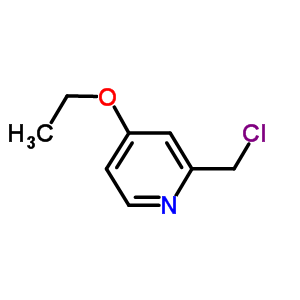 2-(Chloromethyl)-4-ethoxypyridine Structure,159996-13-1Structure