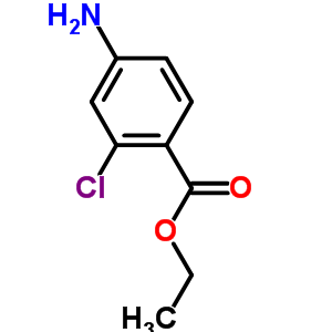 Ethyl 4-amino-2-chlorobenzenecarboxylate Structure,16017-69-9Structure