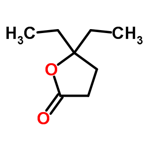 2(3H)-furanone,5,5-diethyldihydro- Structure,1608-93-1Structure