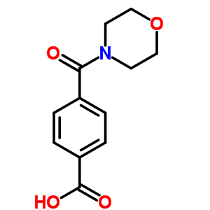 4-(4-Morpholinylcarbonyl)benzoic acid Structure,160816-43-3Structure