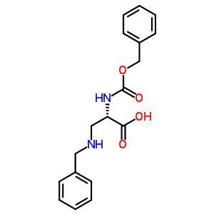 (S)-3-(benzylamino)-2-(benzyloxycarbonylamino)propanoic acid Structure,160885-24-5Structure