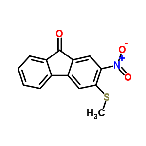 9H-fluoren-9-one,3-(methylthio)-2-nitro- Structure,16233-08-2Structure