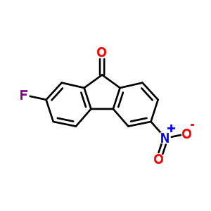 9H-fluoren-9-one,2-fluoro-6-nitro- Structure,16234-84-7Structure