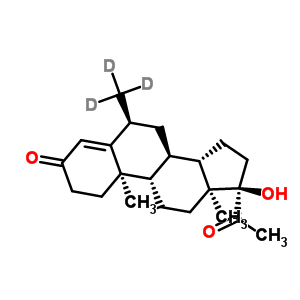 Medroxyprogesterone-d3 Structure,162462-69-3Structure