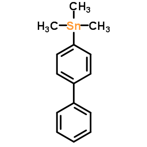 Stannane,[1,1-biphenyl]-4-yltrimethyl- Structure,1625-95-2Structure