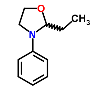 2-Ethyl-3-phenyl-oxazolidine Structure,16250-90-1Structure