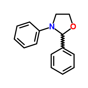 2,3-二苯基噁唑啉結(jié)構(gòu)式_16285-78-2結(jié)構(gòu)式