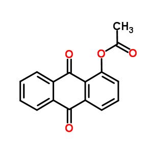 9,10-Anthracenedione,1-(acetyloxy)- Structure,1629-56-7Structure