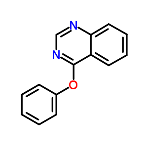 4-苯氧基喹唑啉結(jié)構(gòu)式_16347-97-0結(jié)構(gòu)式