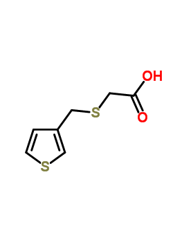 (噻吩-3-甲基)硫代]乙酸結(jié)構(gòu)式_16401-41-5結(jié)構(gòu)式