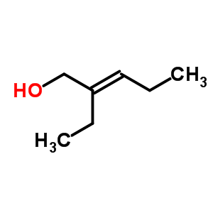 2-Penten-1-ol,2-ethyl-, (2e)- Structure,16403-08-0Structure