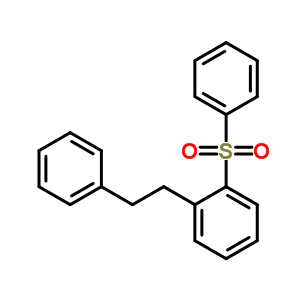 Benzene,1-(2-phenylethyl)-2-(phenylsulfonyl)- Structure,16425-99-3Structure