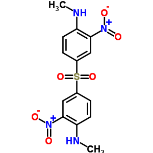 Benzenamine,4,4-sulfonylbis[n-methyl-2-nitro- Structure,16431-71-3Structure