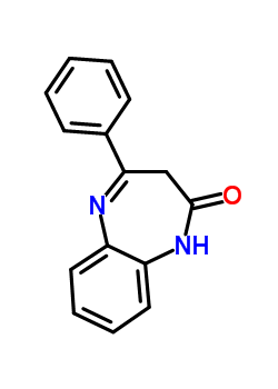 1,2-Dihydro-4(3h)-phenyl-1,5-benzodiazepin-2-one Structure,16439-95-5Structure