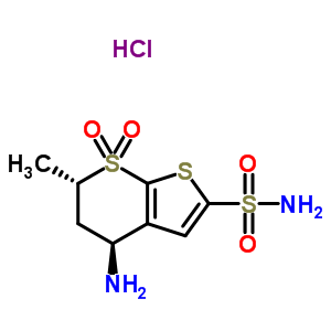 N-deethyl dorzolamide hydrochloride Structure,164455-27-0Structure