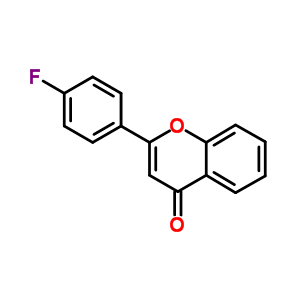 4H-1-benzopyran-4-one,2-(4-fluorophenyl)- Structure,1645-21-2Structure