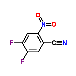 4,5-Difluoro-2-nitrobenzonitrile Structure,165671-05-6Structure