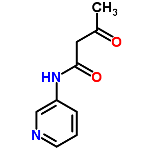 3-氧代-N-吡啶-3-基丁酰胺結(jié)構(gòu)式_1657-34-7結(jié)構(gòu)式