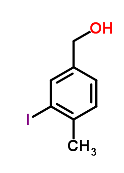 3-Iodo-4-methylbenzyl alcohol Structure,165803-89-4Structure