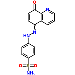 Benzenesulfonamide,4-[2-(8-hydroxy-5-quinolinyl)diazenyl]- Structure,16588-39-9Structure