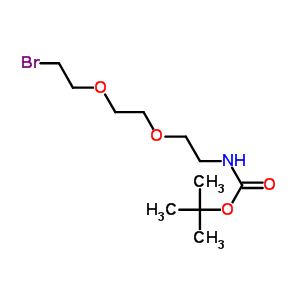 2-[2-(2-T-boc-aminoethoxy]ethoxy]ethyl bromide Structure,165963-71-3Structure