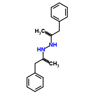 Hydrazine,1,2-bis(1-methyl-2-phenylethyl)- Structure,16602-89-4Structure