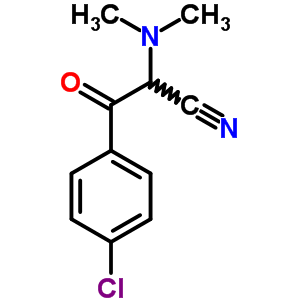 3-(4-Chlorophenyl)-2-dimethylamino-3-oxo-propanenitrile Structure,16607-57-1Structure