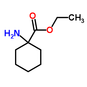 1-氨基環(huán)己烷-1-羧酸乙酯結(jié)構(gòu)式_1664-34-2結(jié)構(gòu)式