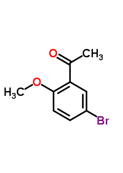 1-(5-溴-2-甲氧基苯基)-乙酮結構式_16740-73-1結構式