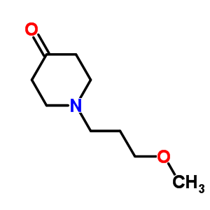 1-(3-Methoxypropyl)piperidin-4-one Structure,16771-85-0Structure