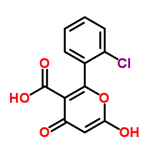 2H-pyran-5-carboxylicacid, 6-(2-chlorophenyl)-4-hydroxy-2-oxo- Structure,16801-03-9Structure