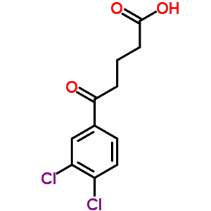 5-(3,4-Dichlorophenyl)-5-oxovaleric acid Structure,168135-66-8Structure