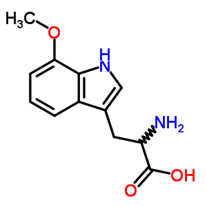 Tryptophan, 7-methoxy- Structure,16979-62-7Structure