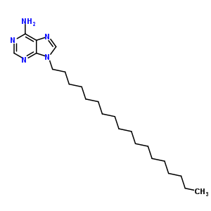 9H-purin-6-amine,9-octadecyl- Structure,17123-19-2Structure