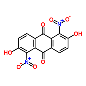 9,10-Anthracenedione,2,6-dihydroxy-1,5-dinitro- Structure,17139-67-2Structure