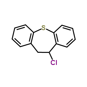 10-Chloro-10, 11-dihydro-dibenz(b,f)thiepin Structure,1725-32-2Structure