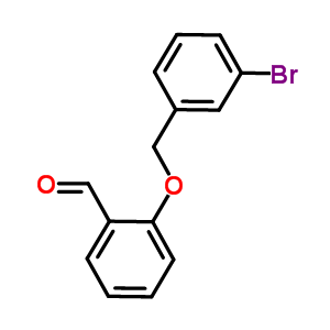 2-[(3-Bromobenzyl)oxy]benzaldehyde Structure,172685-68-6Structure