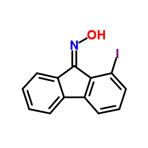 (Ne)-n-(1-iodofluoren-9-ylidene)hydroxylamine Structure,17310-35-9Structure