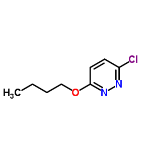 Pyridazine, 3-butoxy-6-chloro- Structure,17321-22-1Structure