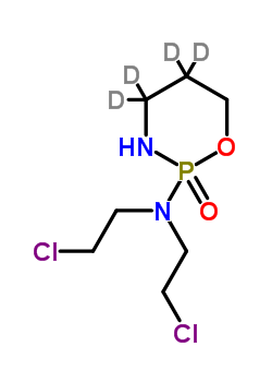 N,n-bis(2-chloroethyl)(4,4,5,5-<sup>2</sup>h<sub>4</sub>)-1,3,2-oxazaphosphinan-2-amine 2-oxide Structure,173547-45-0Structure