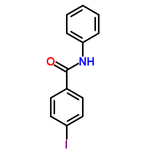 4-碘-n-苯基-苯甲酰胺結(jié)構(gòu)式_17370-92-2結(jié)構(gòu)式