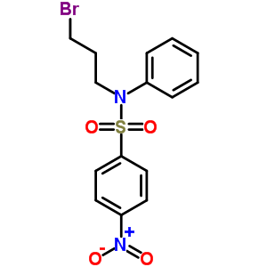 N-(3-bromopropyl)-4-nitro-n-phenyl-benzenesulfonamide Structure,17400-18-9Structure