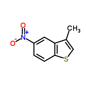 3-Methyl-5-nitro-benzothiophene Structure,17514-62-4Structure