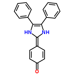 Phenol,4-(4,5-diphenyl-1h-imidazol-2-yl)- Structure,1752-94-9Structure