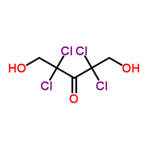 2,2,4,4-Tetrachloro-1,5-dihydroxy-pentan-3-one Structure,17558-87-1Structure