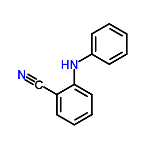 Benzonitrile, 2-(phenylamino)- Structure,17583-00-5Structure